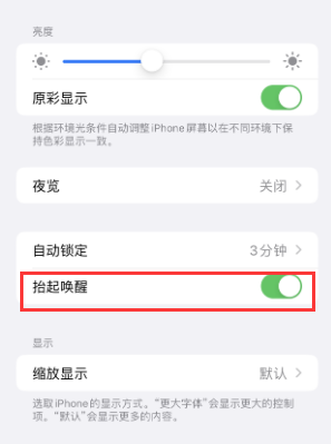 仪陇苹果授权维修站分享iPhone轻点无法唤醒怎么办