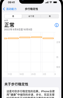 仪陇iPhone手机维修如何在iPhone开启'步行稳定性通知'