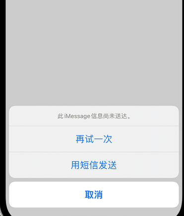 仪陇apple维修iPhone上无法正常发送iMessage信息