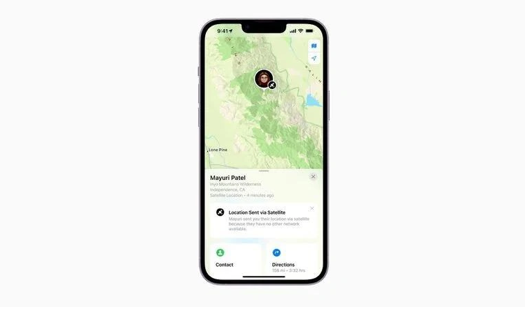 仪陇苹果14维修分享iPhone14系列中 FindMy功能通过卫星分享位置方法教程 