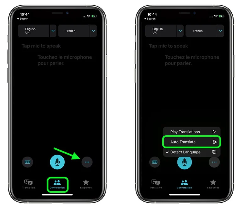 仪陇苹果手机维修分享iOS 15 “翻译” App 新改进 