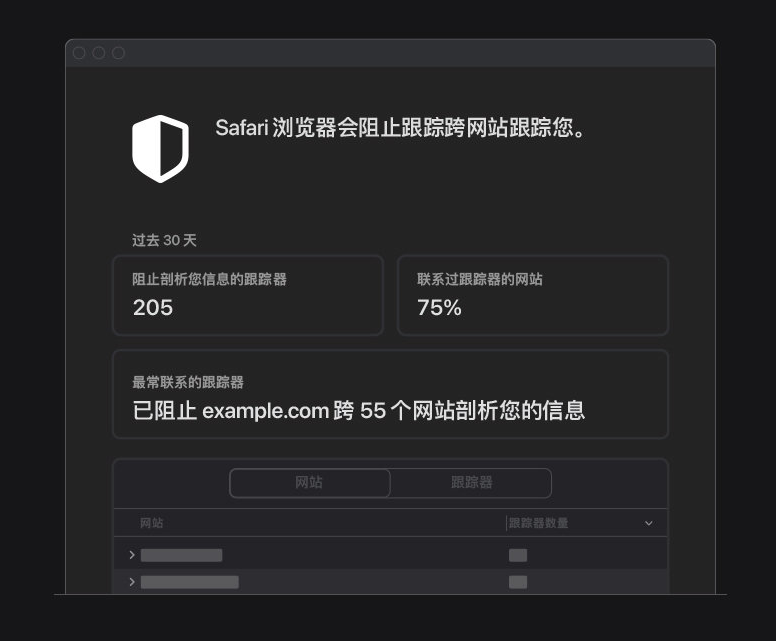 仪陇苹果手机维修分享如何在 Safari 浏览器中查看和打开隐私报告 